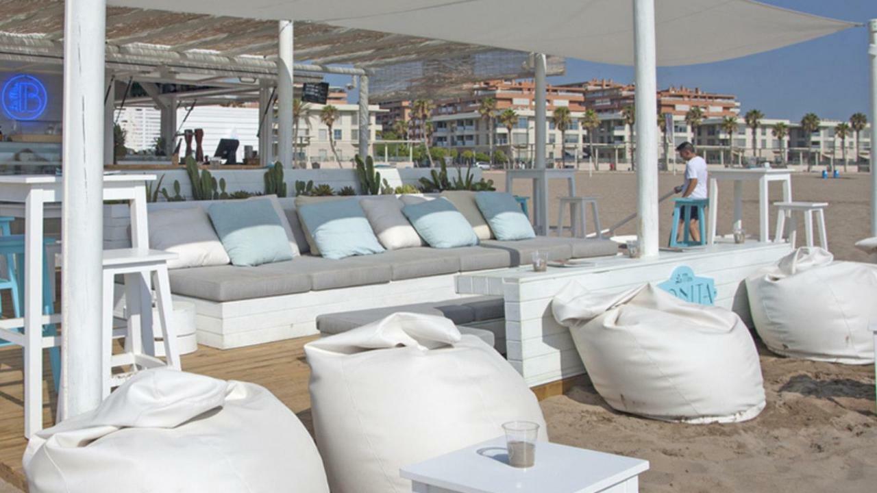 Cool Loft Malvarrosa Beach Valencia Eksteriør bilde